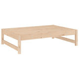 Garden Footstool 120x80 cm Solid Wood Pine