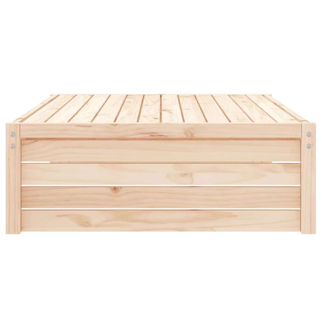 Garden Footstool 120x80 cm Solid Wood Pine
