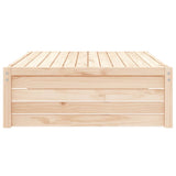 Garden Footstool 120x80 cm Solid Wood Pine
