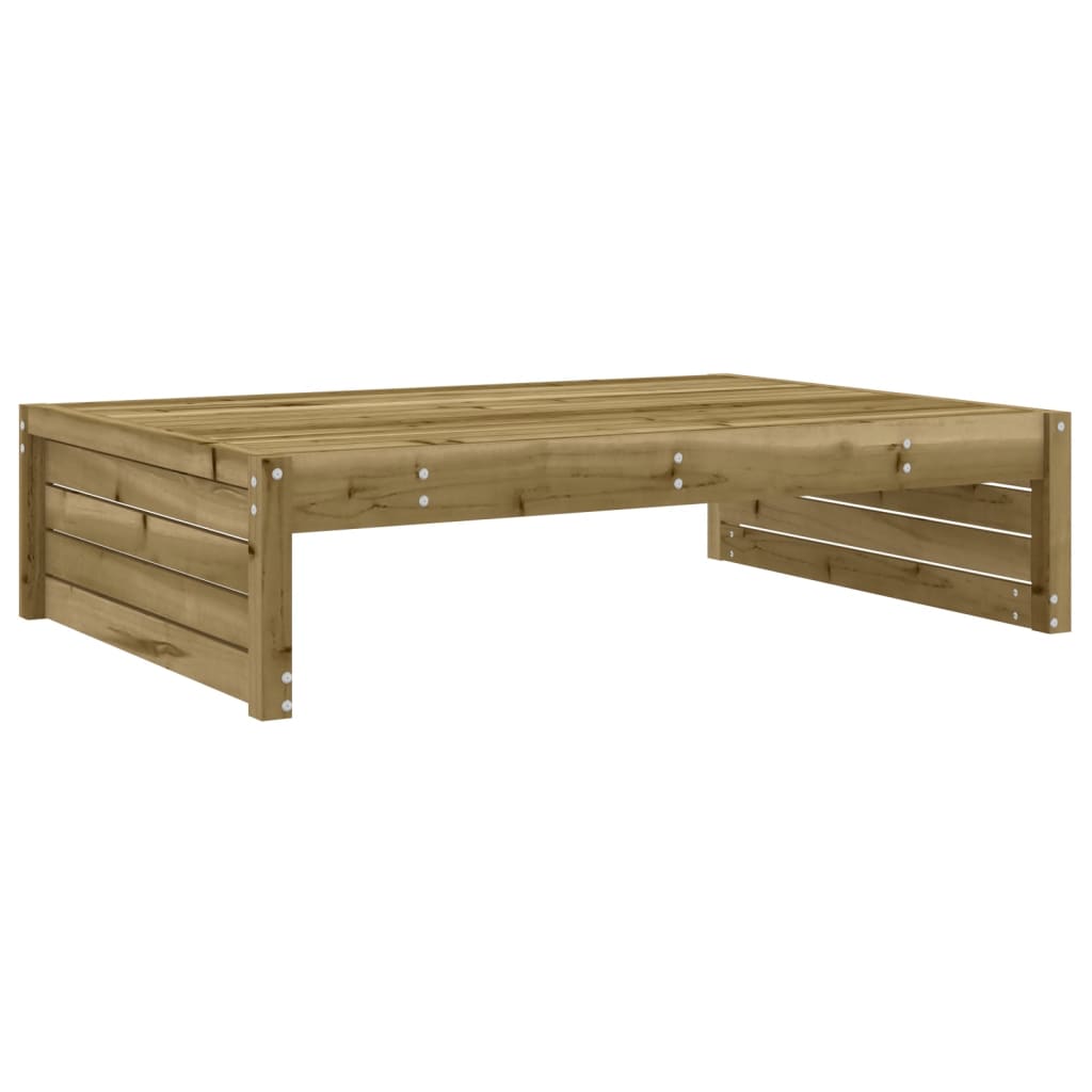 Garden Footstool 120x80 cm Impregnated Wood Pine