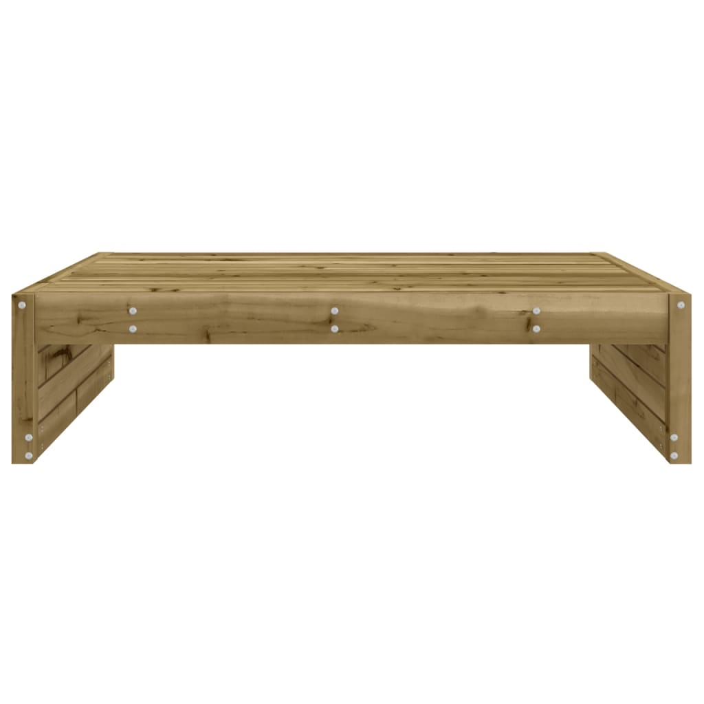 Garden Footstool 120x80 cm Impregnated Wood Pine