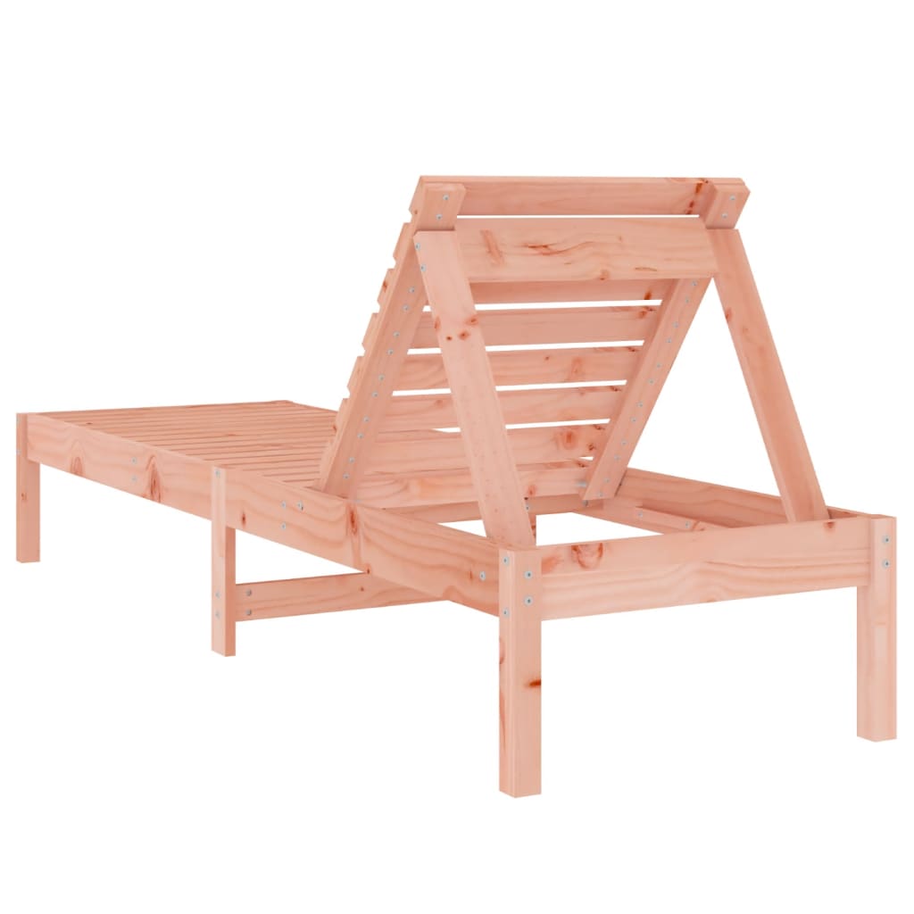 Sun Loungers 2 pcs 199.5x60x74 cm Solid Wood Douglas