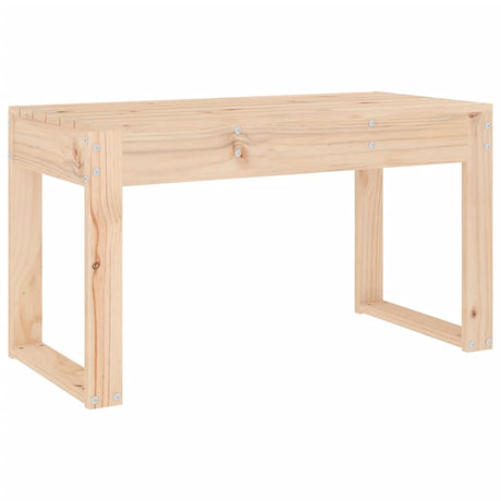 Garden Bench 80x38x45 cm Solid Wood Pine