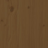 Garden Bench Honey Brown 80x38x45 cm Solid Wood Pine