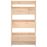 Wall Planter 3-Tier 60x18.5x110 cm Solid Wood Pine