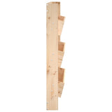 Wall Planter 3-Tier 60x18.5x110 cm Solid Wood Pine