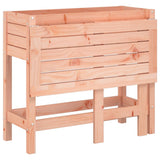 Garden Planter with Folding Tabletop Solid Wood Douglas