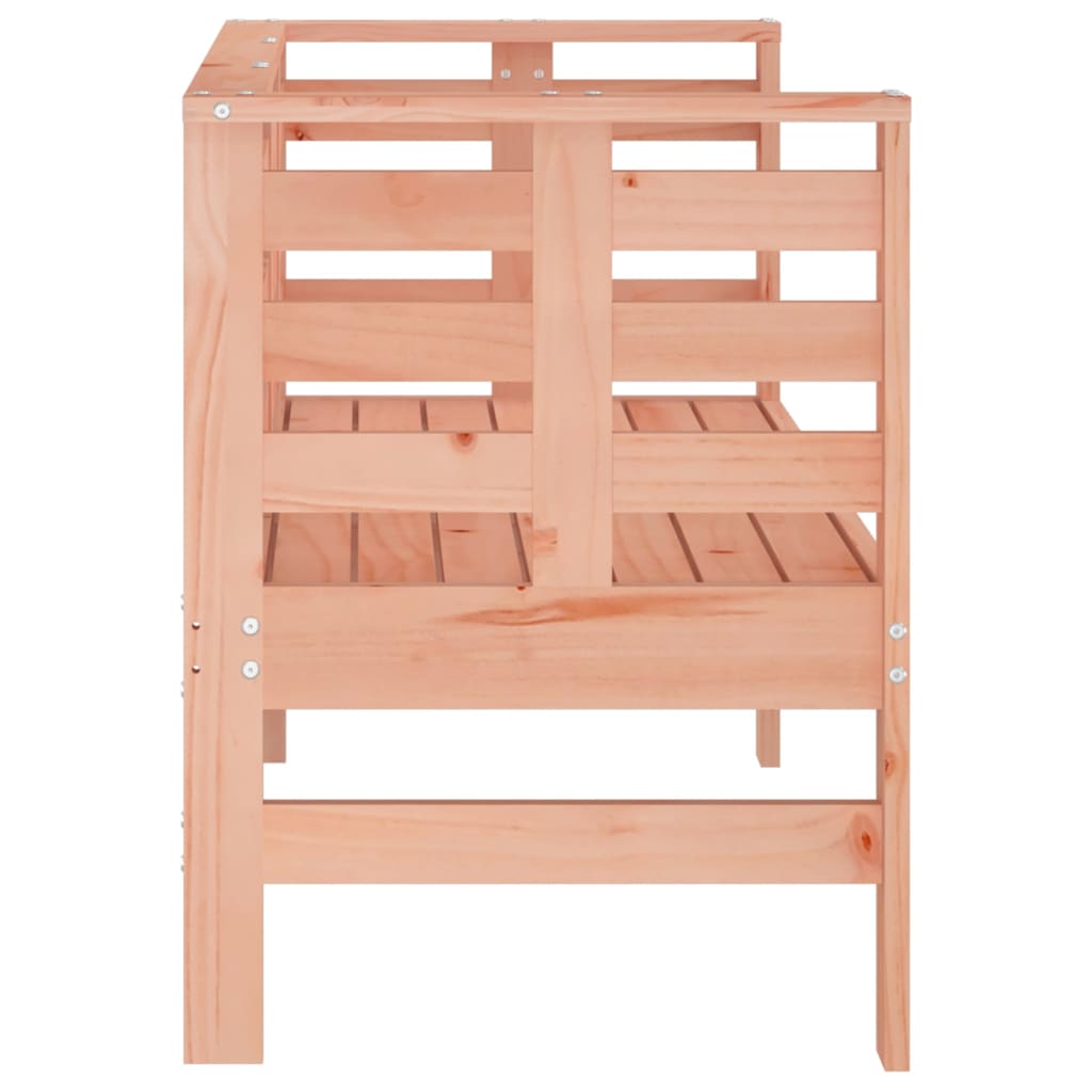 Garden Bench 111.5x53x71 cm Solid Wood Douglas