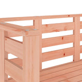 Garden Bench 111.5x53x71 cm Solid Wood Douglas