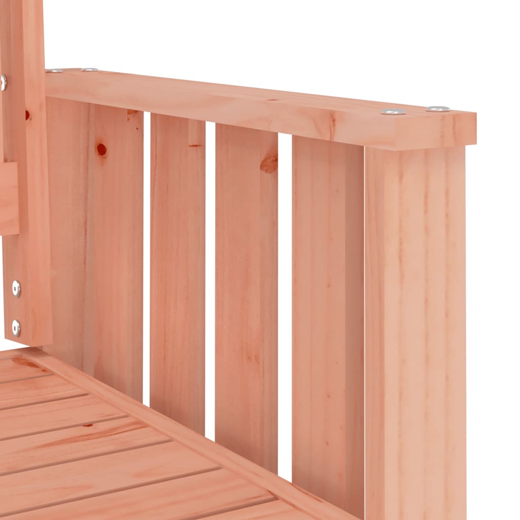 Garden Bench with Table 2-Seater Solid Wood Douglas