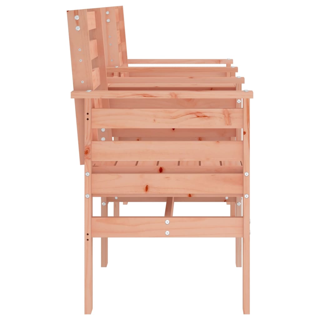 Garden Bench with Table 2-Seater Solid Wood Douglas