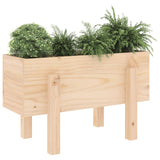 Garden Planter 62x30x38 cm Solid Wood Pine