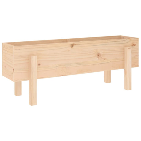 Garden Raised Bed 101x30x38 cm Solid Wood Pine