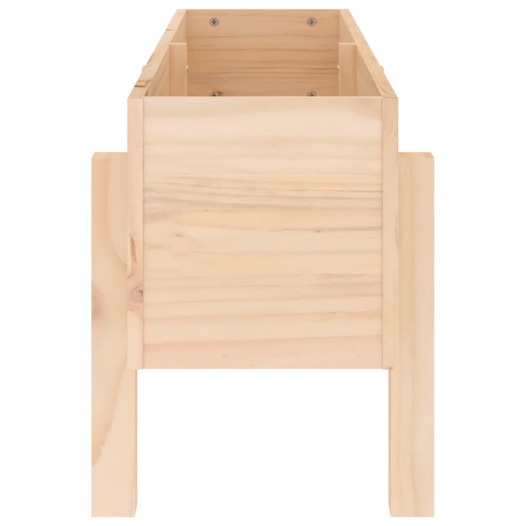 Garden Raised Bed 101x30x38 cm Solid Wood Pine