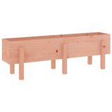 Garden Raised Bed 121x30x38 cm Solid Wood Douglas