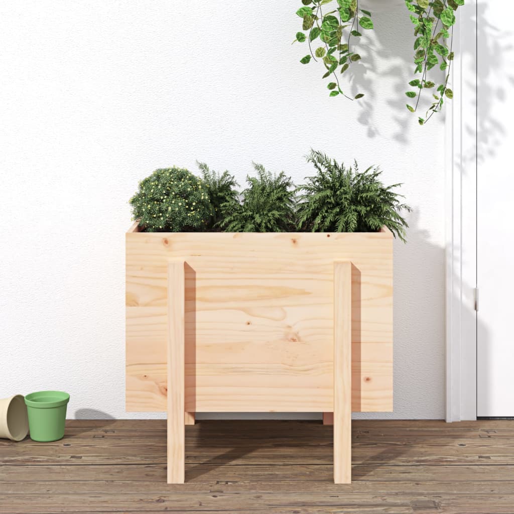 Garden Planter 62x50x57 cm Solid Wood Pine