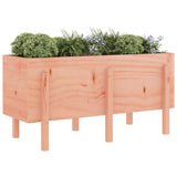 Garden Raised Bed 121x50x57 cm Solid Wood Douglas