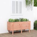 Garden Raised Bed 121x50x57 cm Solid Wood Douglas