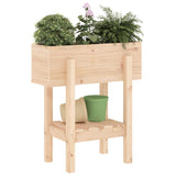 Garden Planter 62x30x69 cm Solid Wood Pine