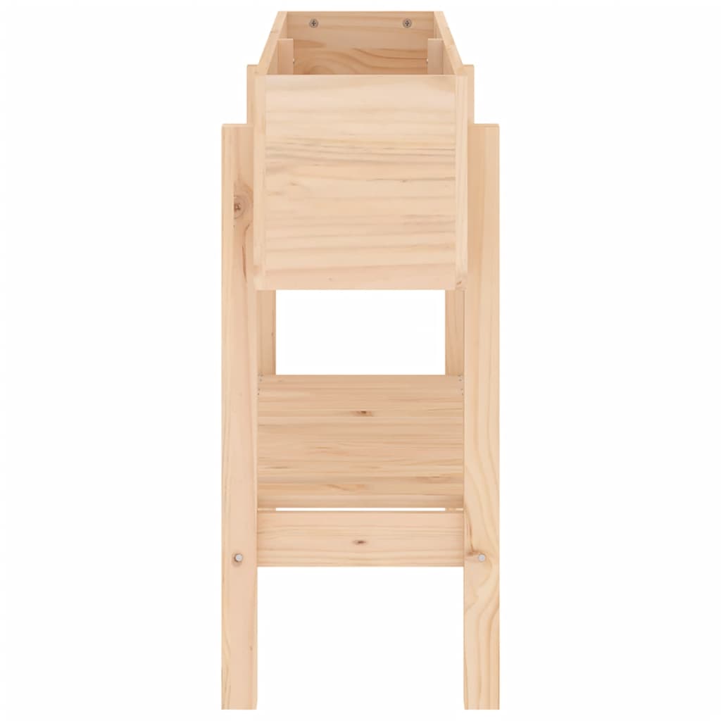 Garden Raised Bed 101x30x69 cm Solid Wood Pine