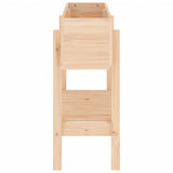 Garden Raised Bed 101x30x69 cm Solid Wood Pine