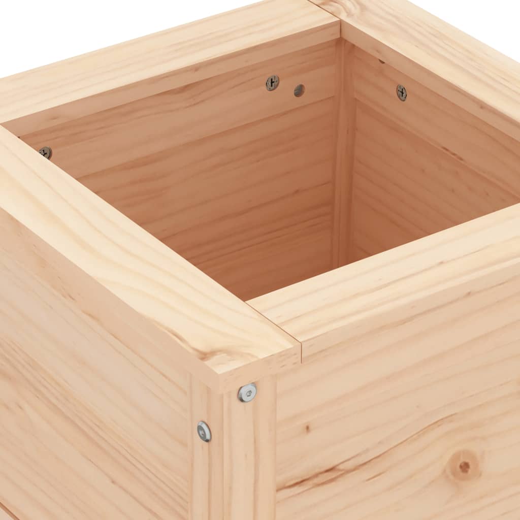 Garden Planter 40x40x39 cm Solid Wood Pine