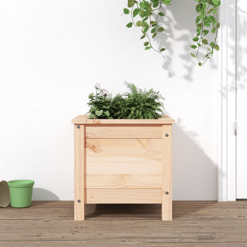 Garden Planter 40x40x39 cm Solid Wood Pine