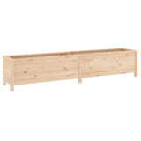 Garden Raised Bed 199.5x40x39 cm Solid Wood Pine