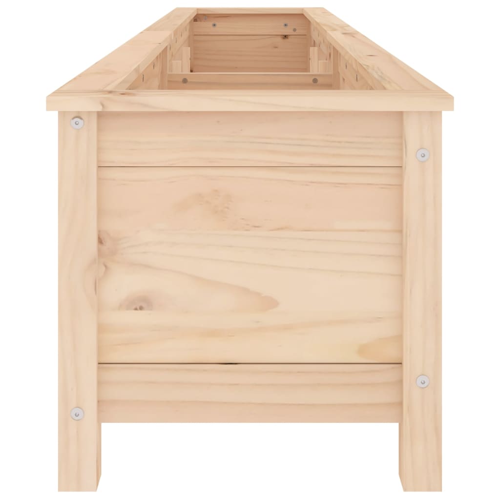 Garden Raised Bed 199.5x40x39 cm Solid Wood Pine