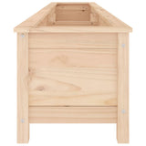 Garden Raised Bed 199.5x40x39 cm Solid Wood Pine