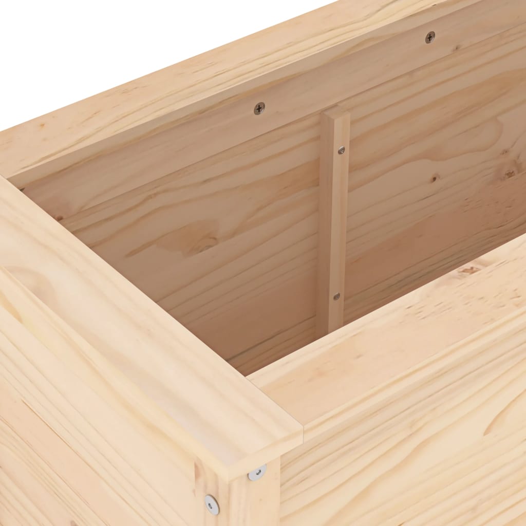 Garden Raised Bed 119.5x40x78 cm Solid Wood Pine