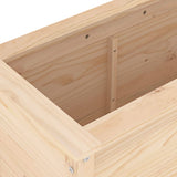 Garden Raised Bed 119.5x40x78 cm Solid Wood Pine