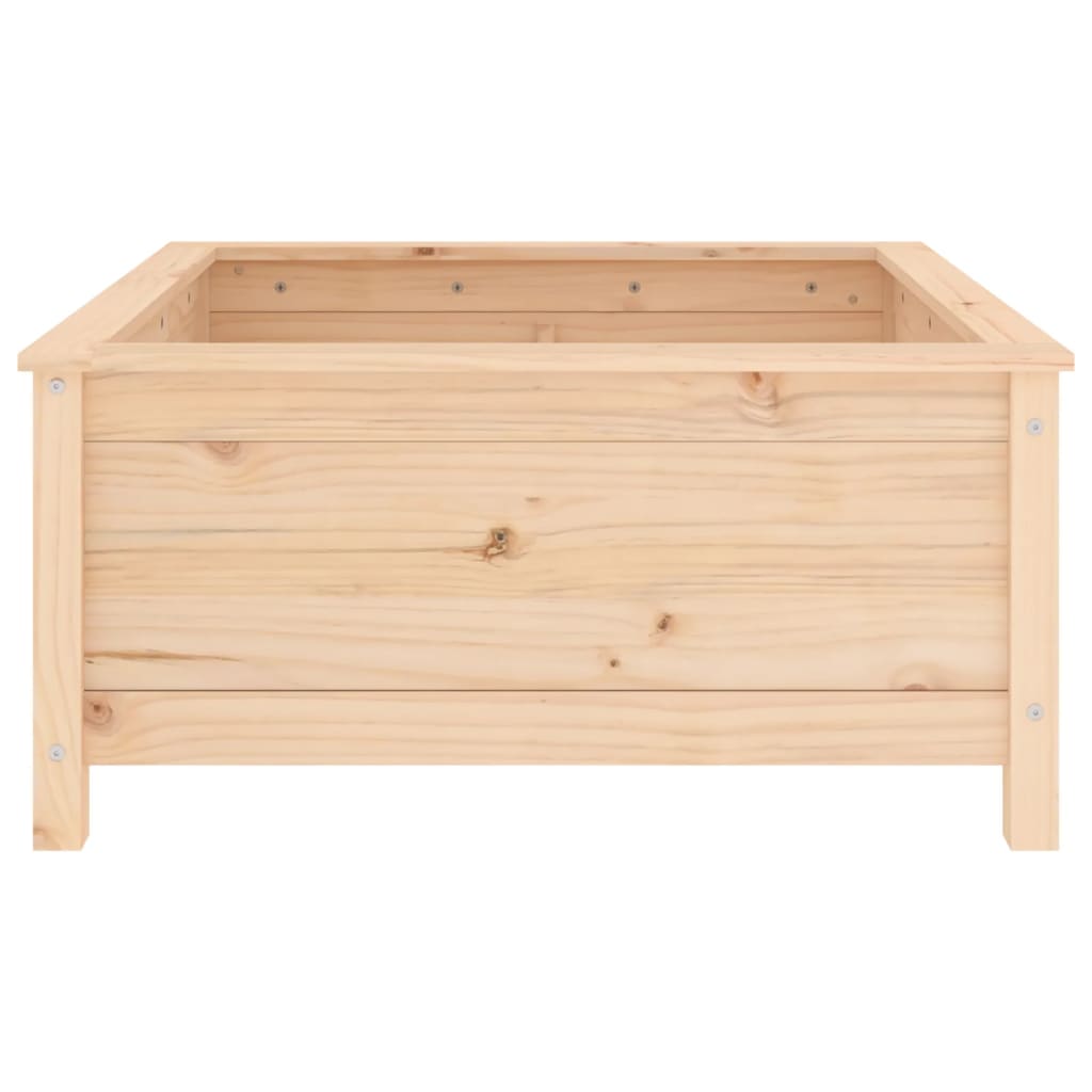 Garden Planter 82.5x82.5x39 cm Solid Wood Pine