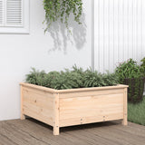 Garden Planter 82.5x82.5x39 cm Solid Wood Pine