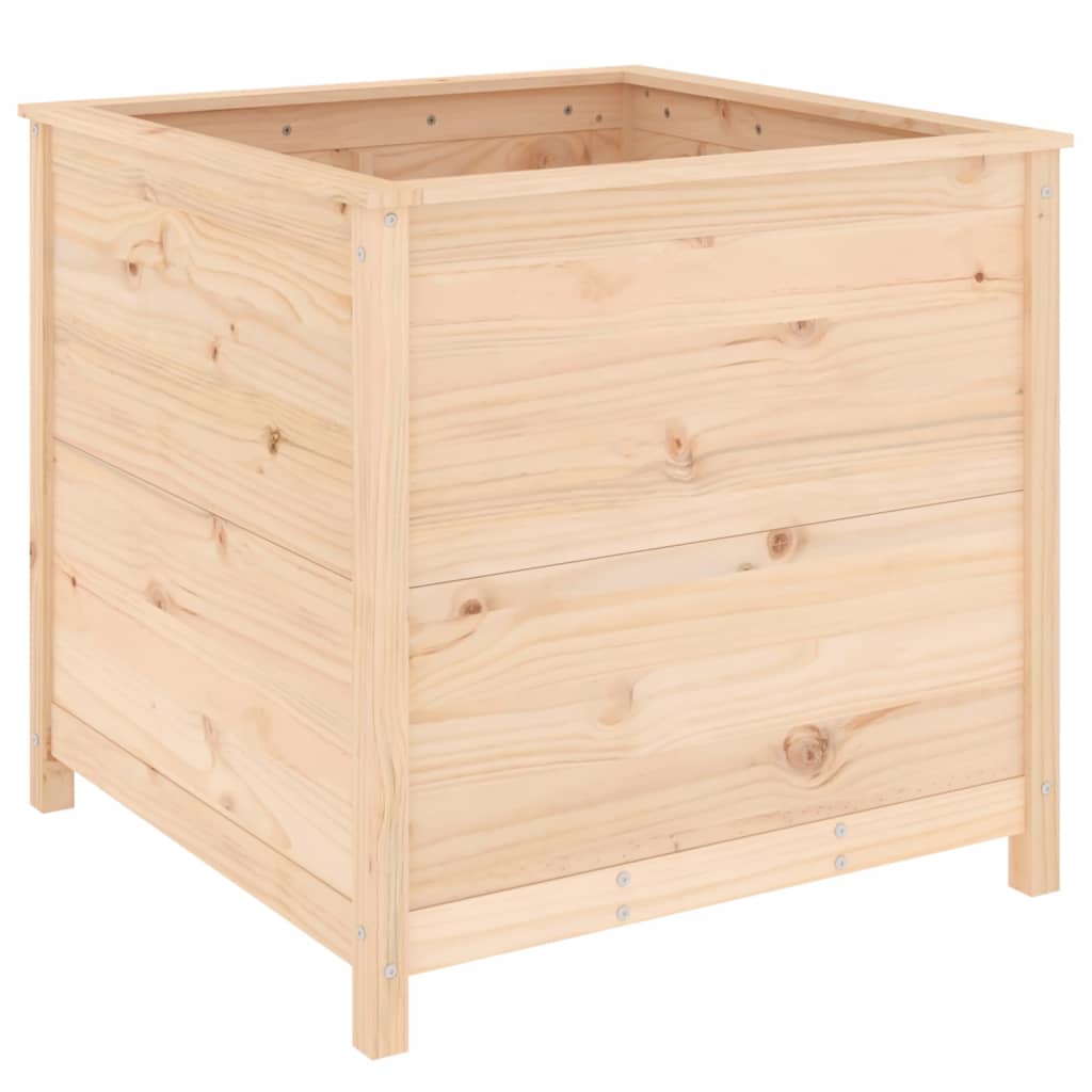 Garden Planter 82.5x82.5x78 cm Solid Wood Pine