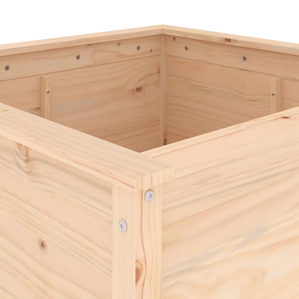 Garden Planter 82.5x82.5x78 cm Solid Wood Pine