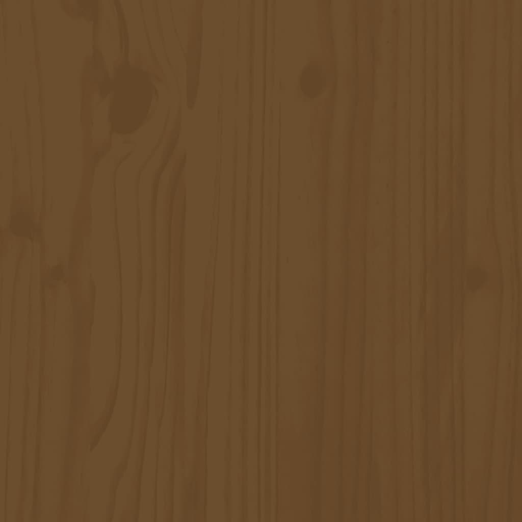 Bar Stools 2 pcs Honey Brown 40x36x75 cm Solid Wood Pine