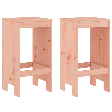 Bar Stools 2 pcs 40x36x75 cm Solid Wood Douglas