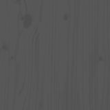 Bar Stools 2 pcs Grey 40x42x120 cm Solid Wood Pine