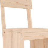 Bar Stools 2 pcs 40x48.5x115.5 cm Solid Wood Pine
