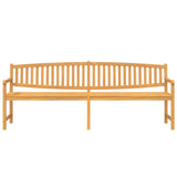 Garden Bench 228x59.5x90 cm Solid Teak Wood