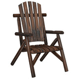 4 Piece Garden Lounge Set Solid Wood Spruce