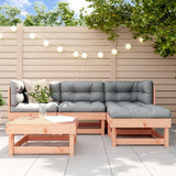 5 Piece Garden Lounge Set Solid Wood Douglas