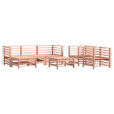 7 Piece Garden Lounge Set Solid Wood Douglas