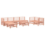 9 Piece Garden Lounge Set Solid Wood Douglas