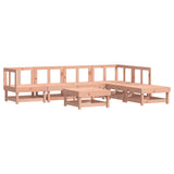 7 Piece Garden Lounge Set Solid Wood Douglas