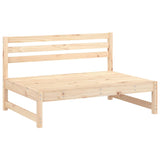 5 Piece Garden Lounge Set Solid Wood Pine
