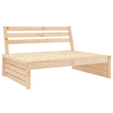 4 Piece Garden Lounge Set Solid Wood Pine