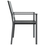 Garden Chairs 6 pcs Black 54x62.5x89 cm Poly Rattan