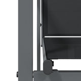 Garden Chairs 4 pcs Black 55x61.5x90 cm Textilene and Steel